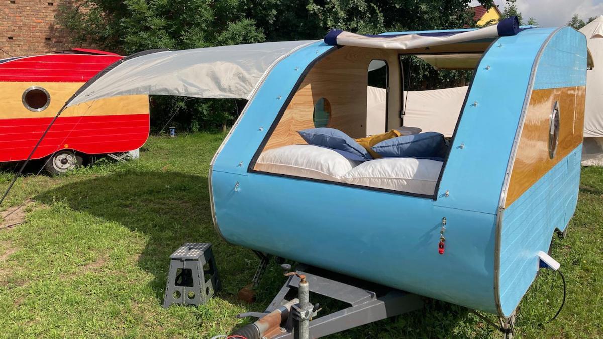 Cabrio-Wohnwagen Otel Brandenburg  Dış mekan fotoğraf