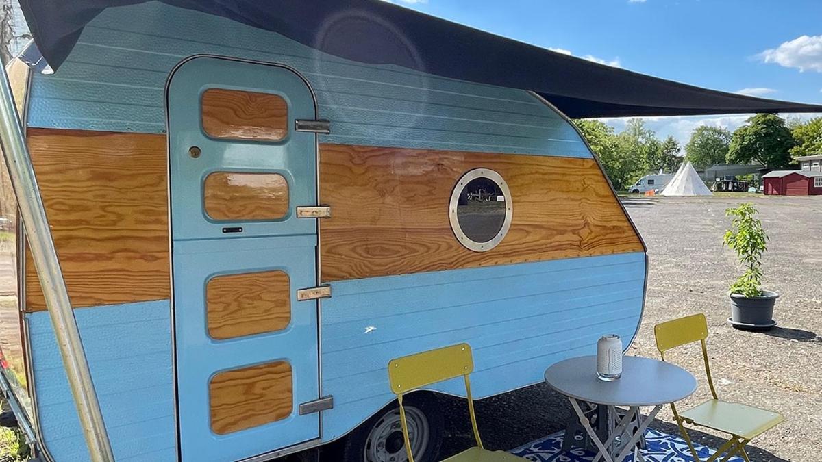 Cabrio-Wohnwagen Otel Brandenburg  Dış mekan fotoğraf