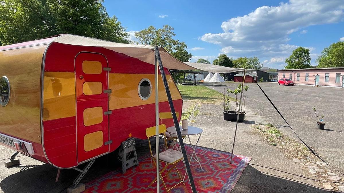 Cabrio-Wohnwagen Otel Brandenburg  Dış mekan fotoğraf