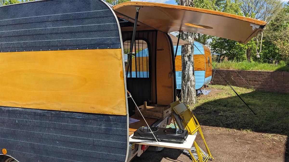Cabrio-Wohnwagen Otel Brandenburg  Dış mekan fotoğraf