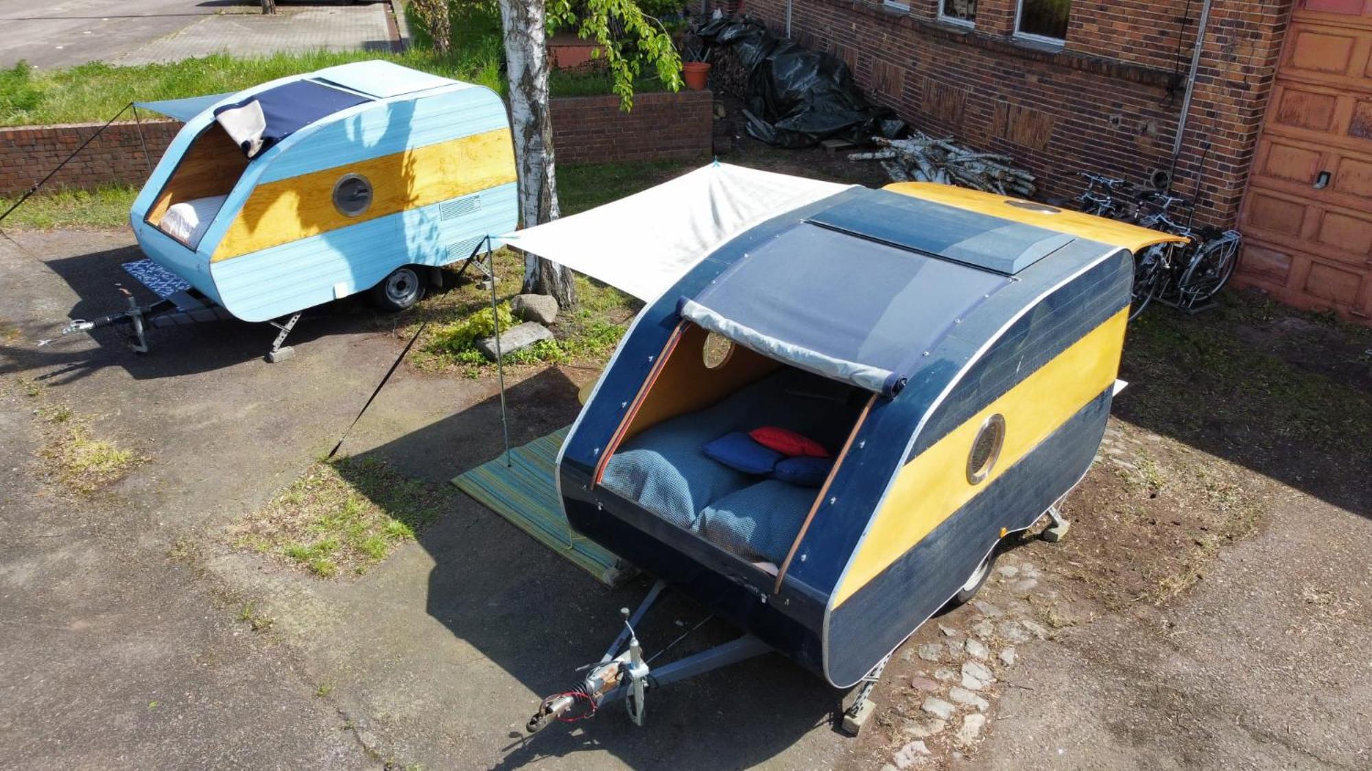 Cabrio-Wohnwagen Otel Brandenburg  Dış mekan fotoğraf